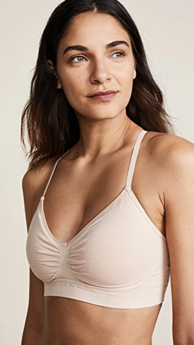 Yummie Dawn Wireless Contour Bralette In Almond