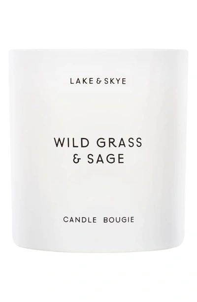 Lake & Skye Wild Grass & Sage Candle 8 Oz.