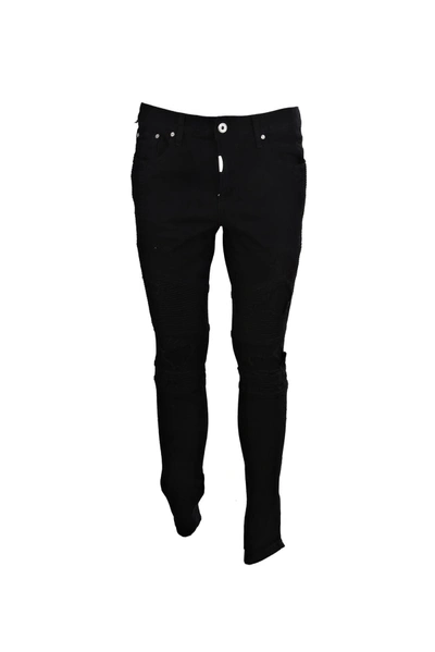 Represent Jeans In Jet Black