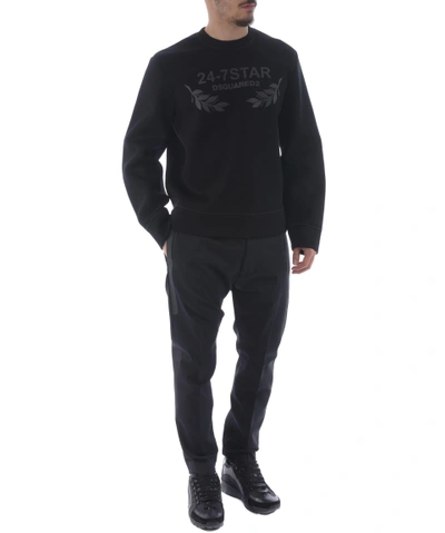 Dsquared2 Tapered Trousers In Nero