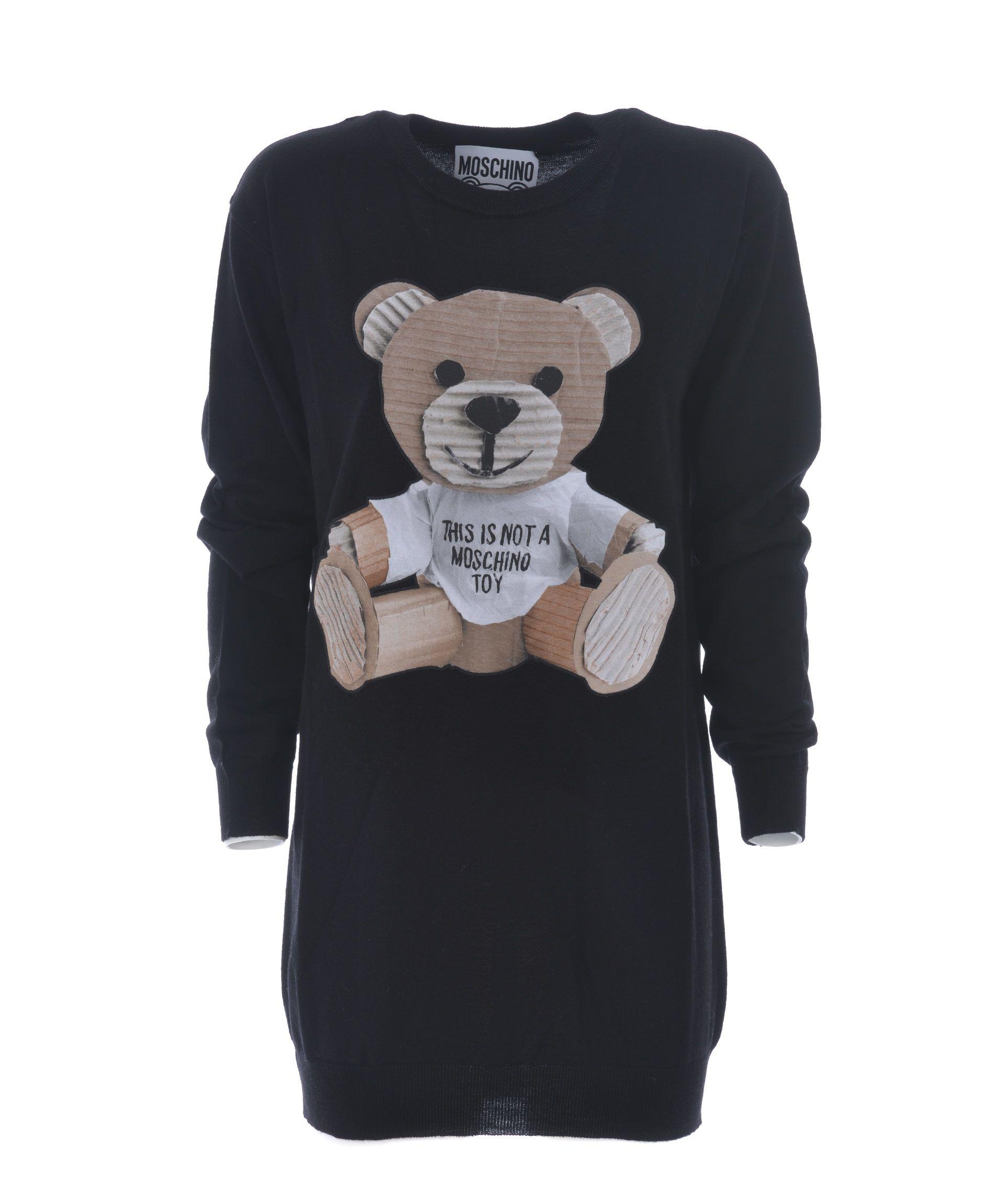 moschino teddy bear jumper