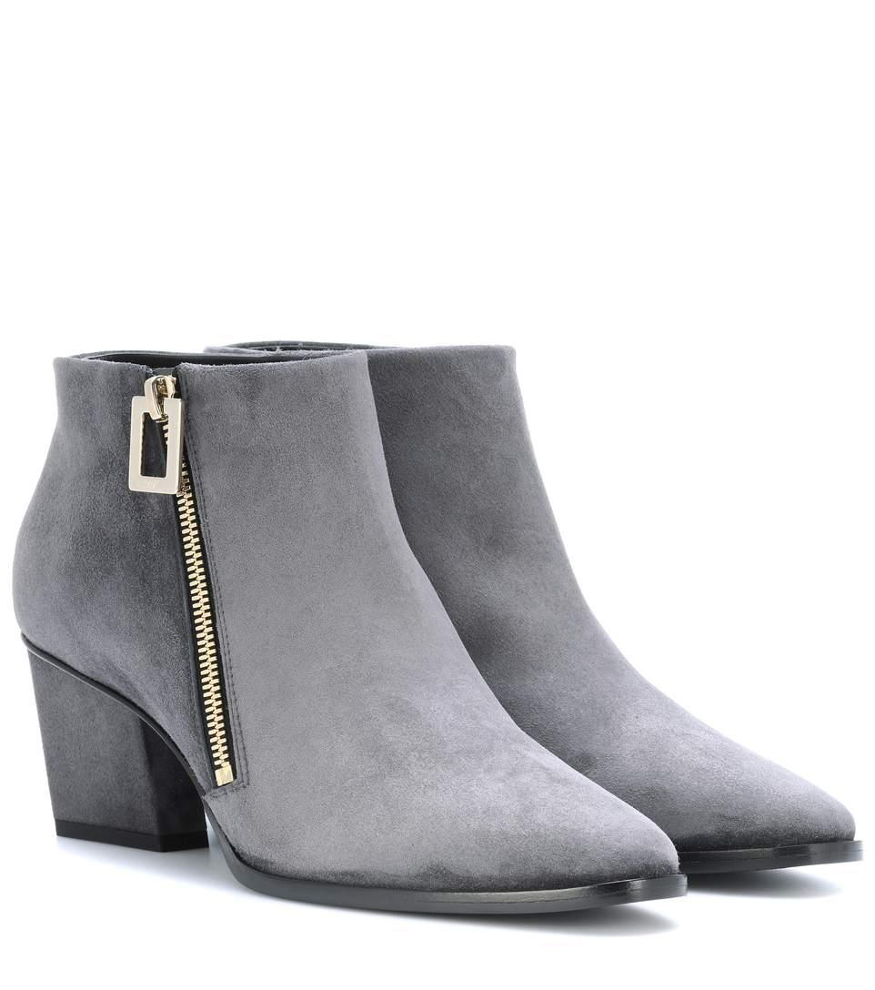 Roger Vivier Suede Ankle Boots | ModeSens
