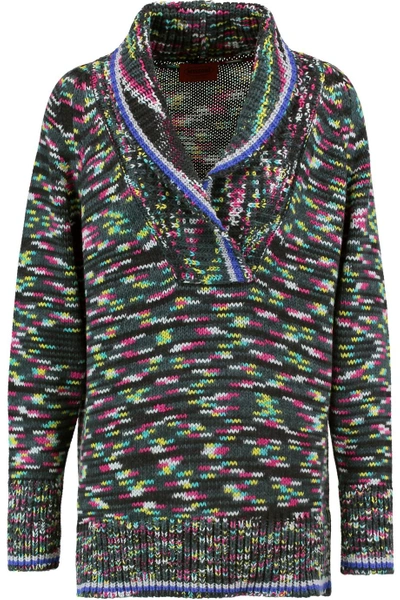 Missoni Crochet-knit Cashmere Sweater