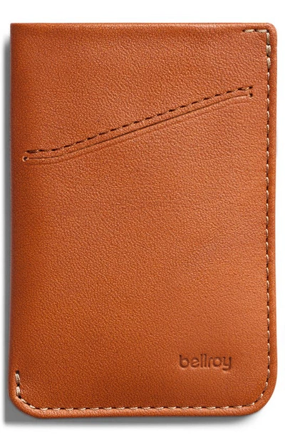 Bellroy Card Sleeve Wallet - Terracotta One Size, Colour: Terracotta In Brown