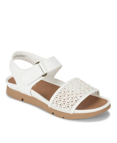 Baretraps Holleen Flat Sandals Women's Shoes In White