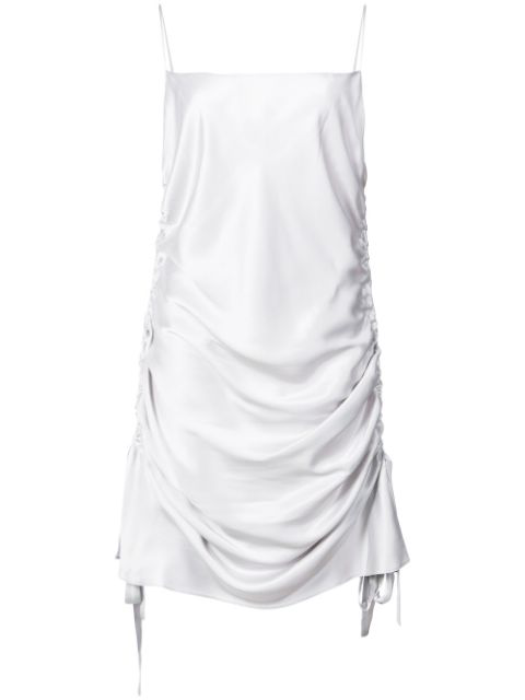 zimmermann ruched slip dress