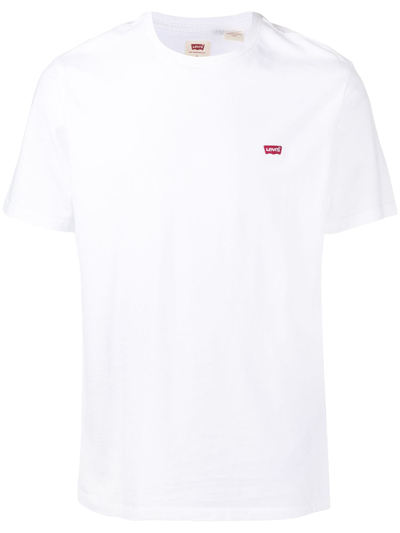 Levi's Logo Detail T-shirt In White