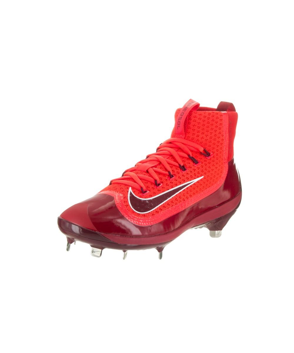nike huarache football cleats red