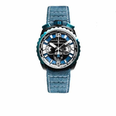 Bomberg Watches Bolt Chronograph Blue Denim 050-3.3