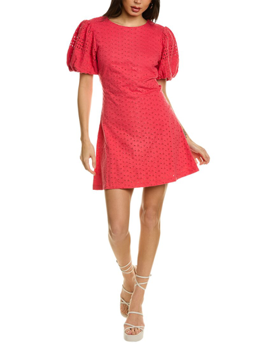 Free People Apricot Rose Mini Dress In Red