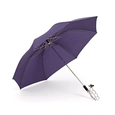Gizelle Renee The Nirvana Compact Purple Umbrella