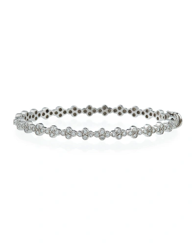 Jude Frances Diamond Quad Bracelet In 18k White Gold