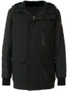 Canada Goose Selwyn Quilted Puffer Coat In Black