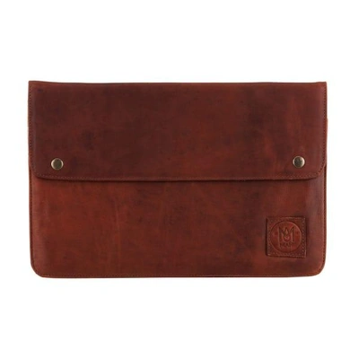 Mahi Leather Leather Oslo Case In Vintage Brown