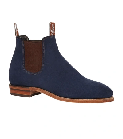 Genuine blue suede women's boots? : r/RMWilliams