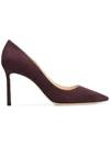 Jimmy Choo Romy 85 Pumps In Brown