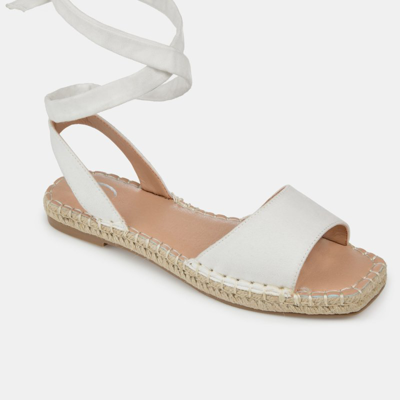 Journee Collection Collection Women's Tru Comfort Foam Emelie Wide Width Sandal In White