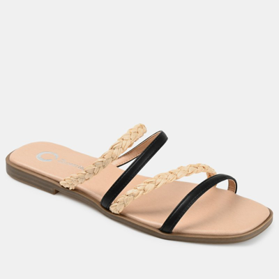 Journee Collection Collection Women's Tru Comfort Foam Brinna Sandal In Black