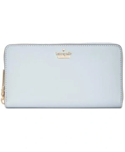 Kate Spade New York Cameron Street Lacey Wallet In Shimmer Blue