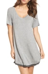 Honeydew Intimates All American Sleep Shirt In Heather Gray