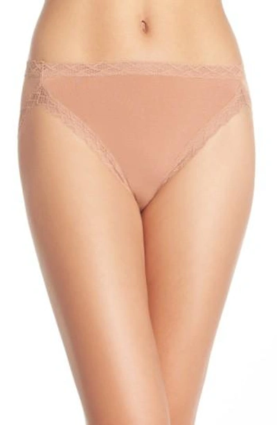 Natori Bliss French Cut Briefs) In Caramel