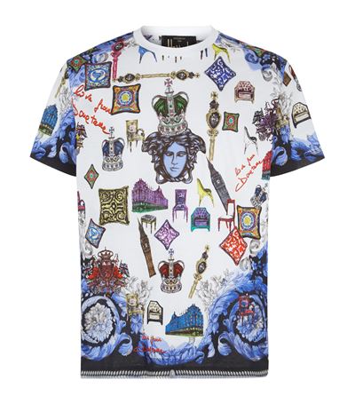Versace Exclusive London Print T-shirt | ModeSens