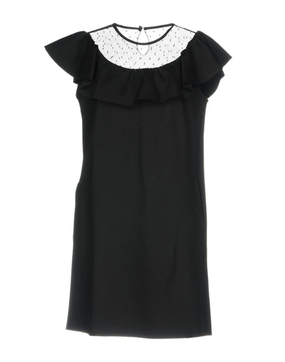 Red Valentino Evening Dress In Black