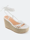 Journee Collection Women's Tru Comfort Foam Catalinn Sandal In White