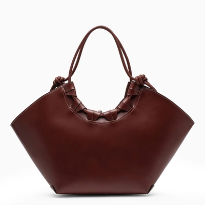 Hereu Cordell Leather Tote Bag In Brown