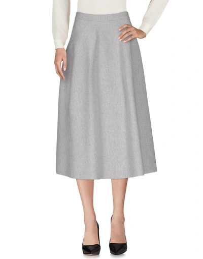 Maison Rabih Kayrouz 3/4 Length Skirts In Grey