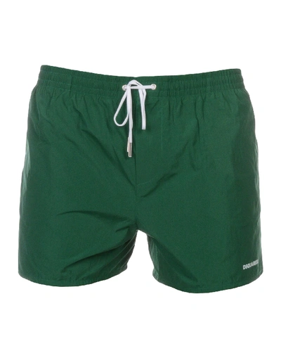 Dsquared2 平角泳裤 In Green