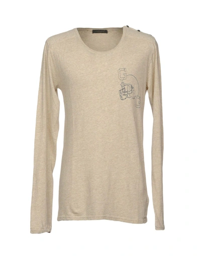 Golden Goose T-shirt In Beige