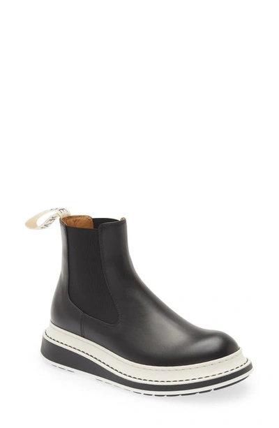 Loewe Chelsea Boot Ankle Boots In Black Leather