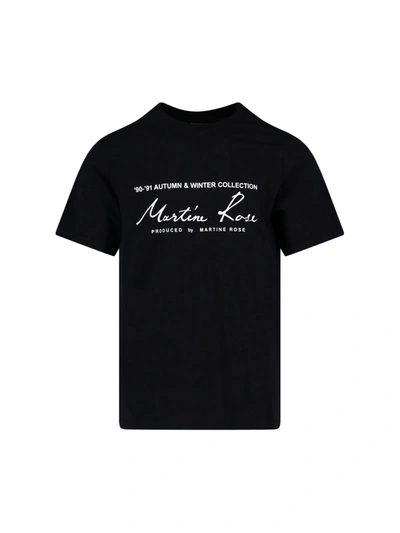 Martine Rose Classic Short-sleeve T-shirt 'black'