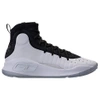 Under Armour Men's Curry 4 Basketball Shoes, White/black