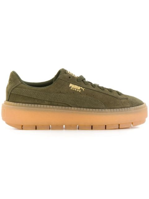 puma suede platform rugged