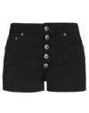 Dondup Denim Shorts In Black