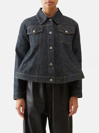 Loewe Denim Jacket In Blue