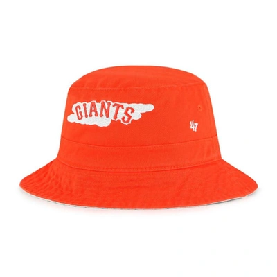 47 ' Orange San Francisco Giants 2021 Mlb City Connect Team Bucket Hat