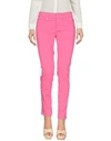 Dondup Cropped Pants & Culottes In Fuchsia