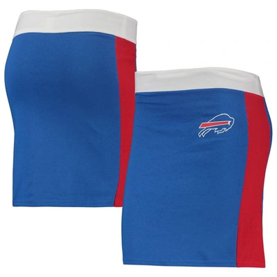 Refried Apparel Royal Buffalo Bills Sustainable Short Skirt