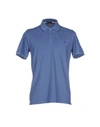 Ballantyne Polo Shirts In Slate Blue