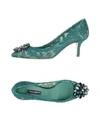 Dolce & Gabbana Pumps In Green