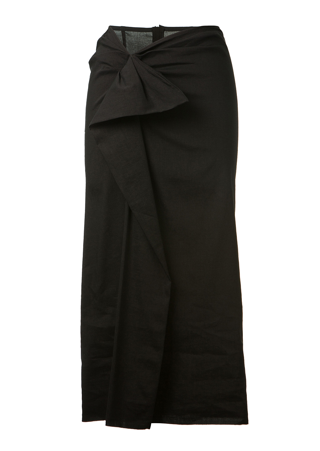 Isabel Marant Quantin Ruffled Black Stretch-crepe Skirt | ModeSens