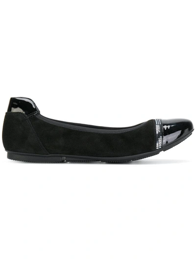 Hogan Sequin Front Ballerinas