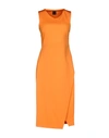 Pinko Knee-length Dress In Orange