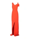 Antonio Berardi Long Dresses In Red