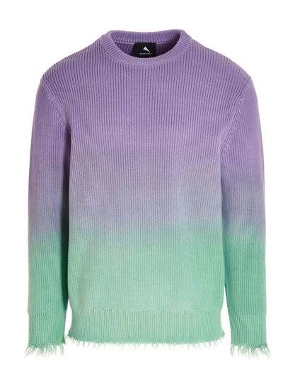 Mauna Kea Faded Wash Sweater In Multicolor