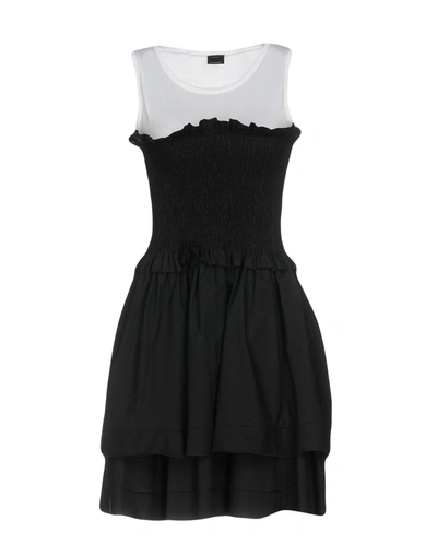 Pinko Short Dresses In Black