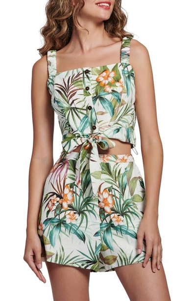 Lost + Wander Women's Paradise Isle Top & Pants In Tropical Floral